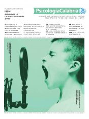 Rivista Psicologia Calabria n. 1-2 giugno dicembre 2017